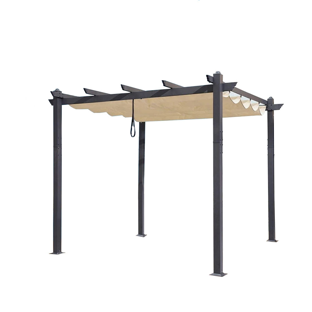 Garden Winds Replacement Canopy Top Cover Compatible with the Purple Leaf and Domi 10x10 Pergola - Riplock 350