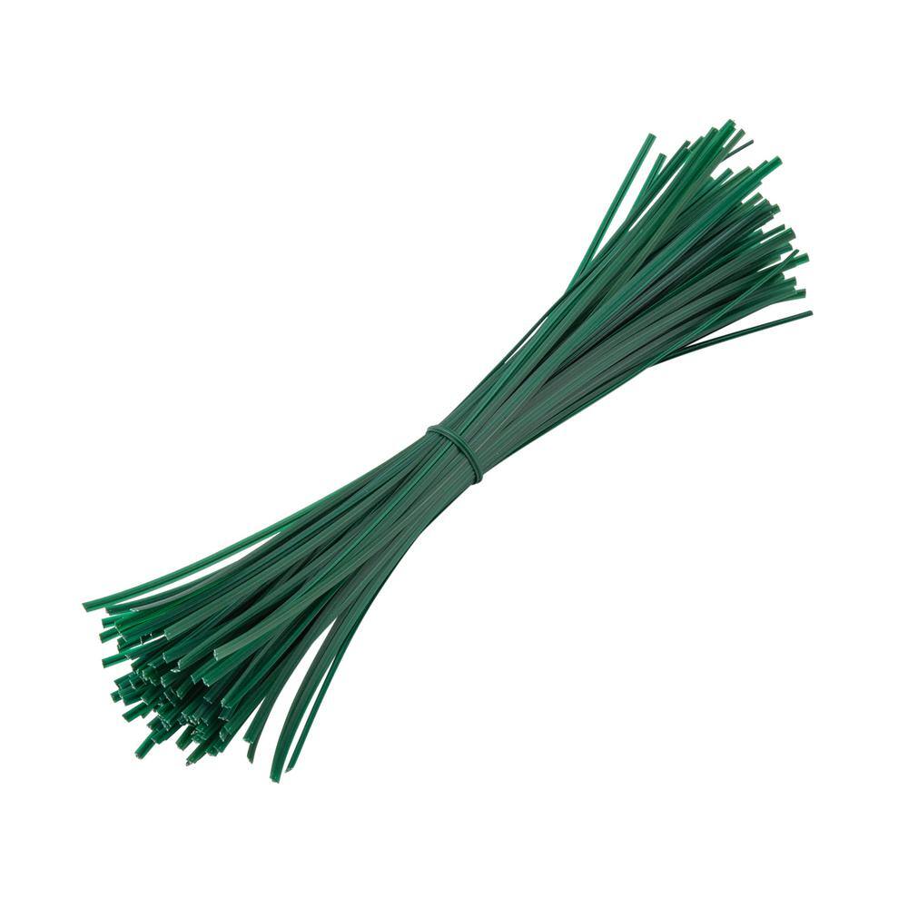 Vigoro 8 in. Plastic Plant Twists (100-Pack) 5507