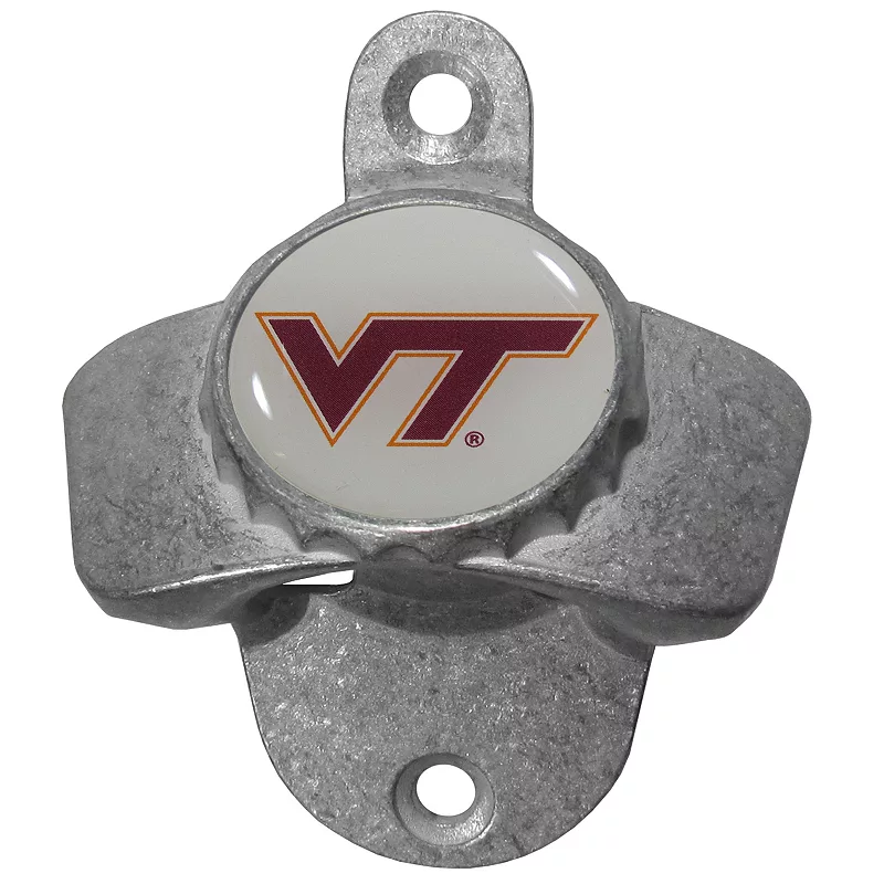 Virginia Tech Hokies Wall-Mounted Bottle Opener