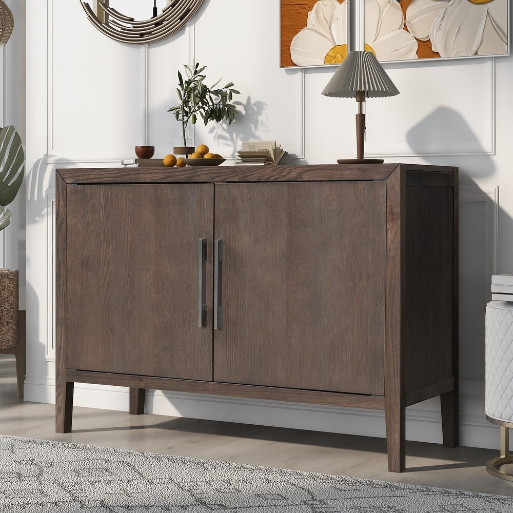 Sideboard Wooden Cabinet with for Hallway Entryway Living Room Bedroom