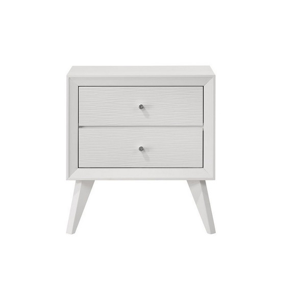 Acme BD01559 Cerys Nightstand  White Finish