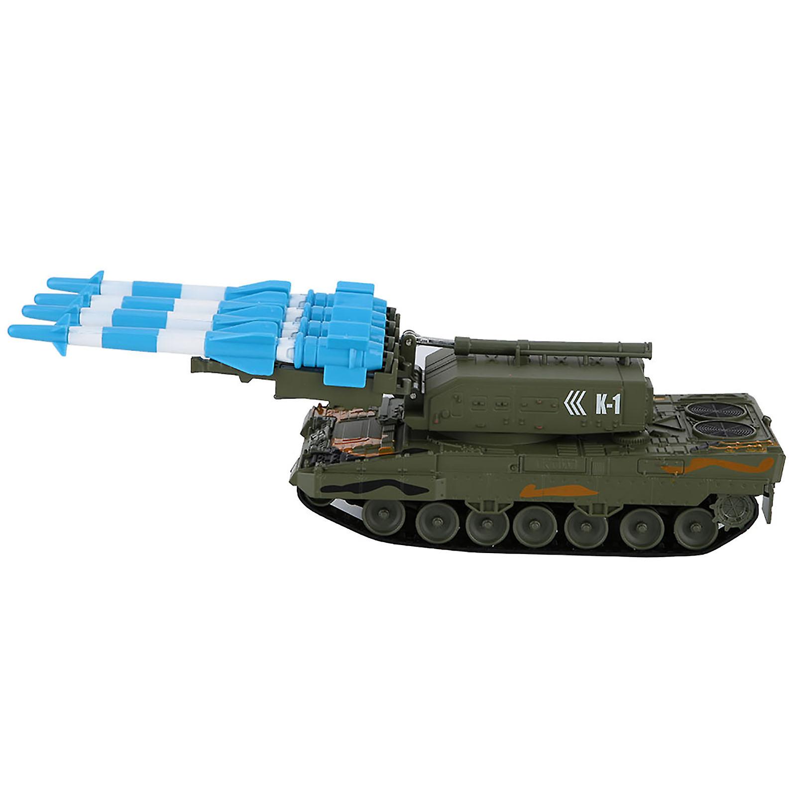 1:40 Alloy Kids Military Vehicle Toy Tank Guided Missile Model Wonderful Children Gift