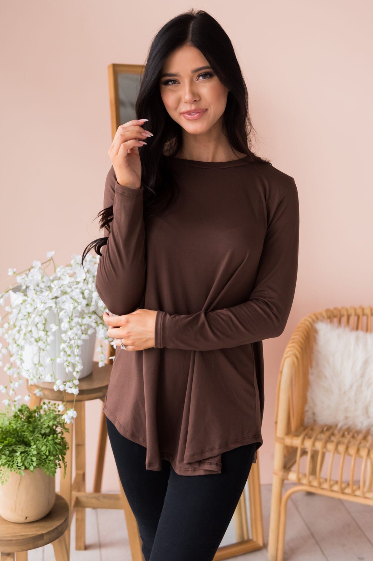 Perfect Match Modest Long Sleeve Top