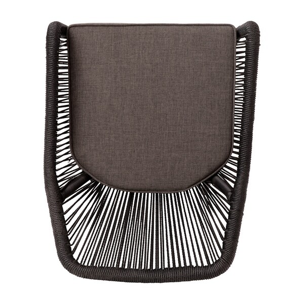 Woven Indoor/Outdoor Stacking Club Chairs