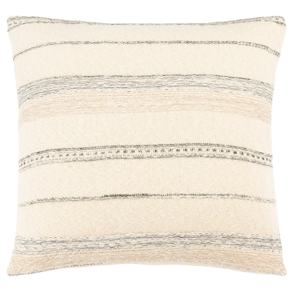 SAFAVIEH Marille Stripe 24 inch Square Floor Pillow
