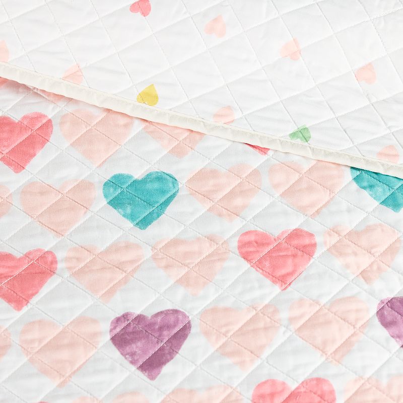 The Big One Kids? Davina Hearts Quilt Set with Shams