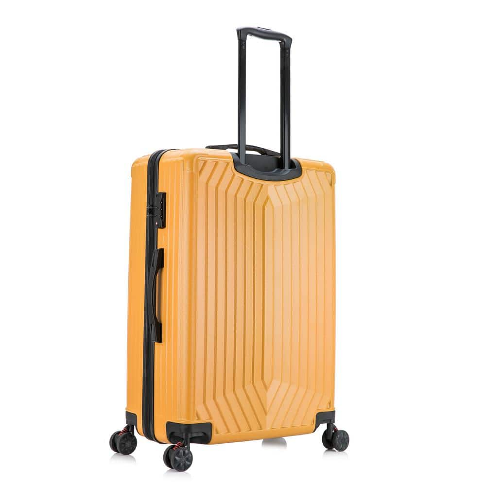 DUKAP Stratos Lightweight Hardside Spinner 3-Piece Luggage Set 20 in., 24 in., 28 in. in Terracota DKSTRSML-TER