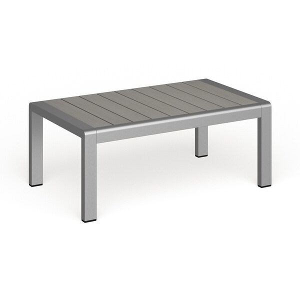 Beach Outdoor Patio Aluminum Coffee Table