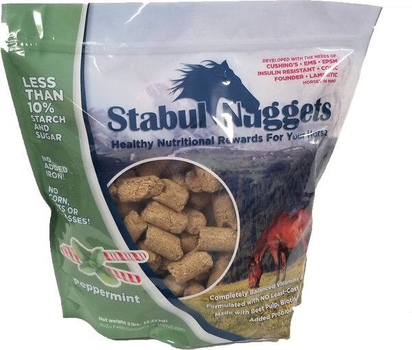 Stabul Nuggets Molasses-Free Peppermint Horse Treats