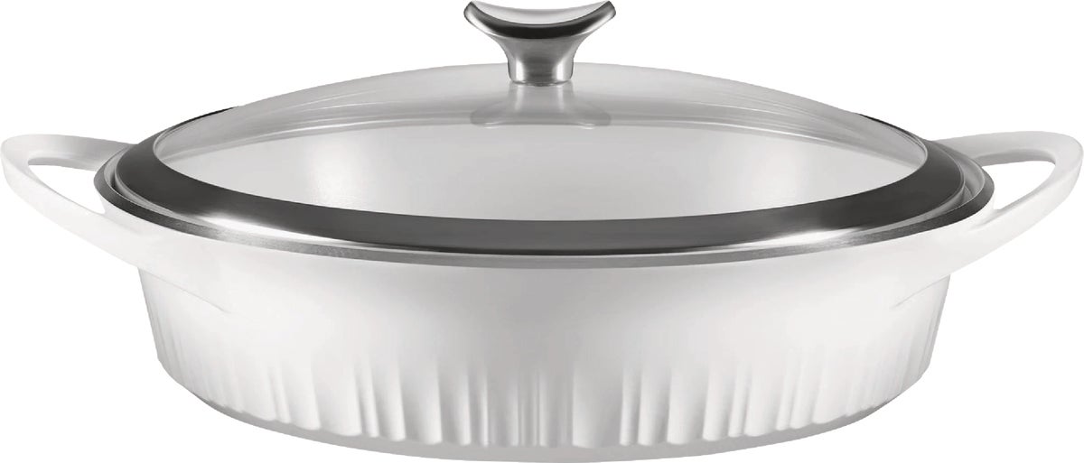 CorningWare Braiser Baking Dish with Lid 4 Qt.