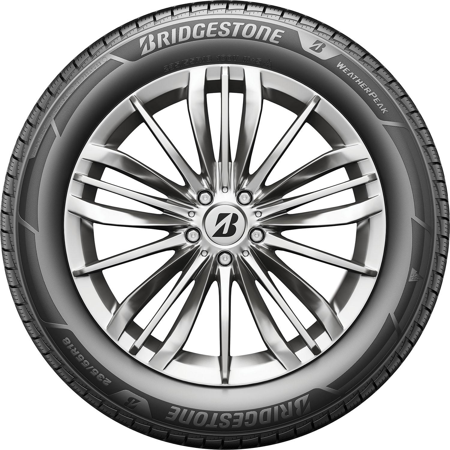 Bridgestone Weatherpeak 215/55R17 94V Highway Terrain Passenger Car Tires