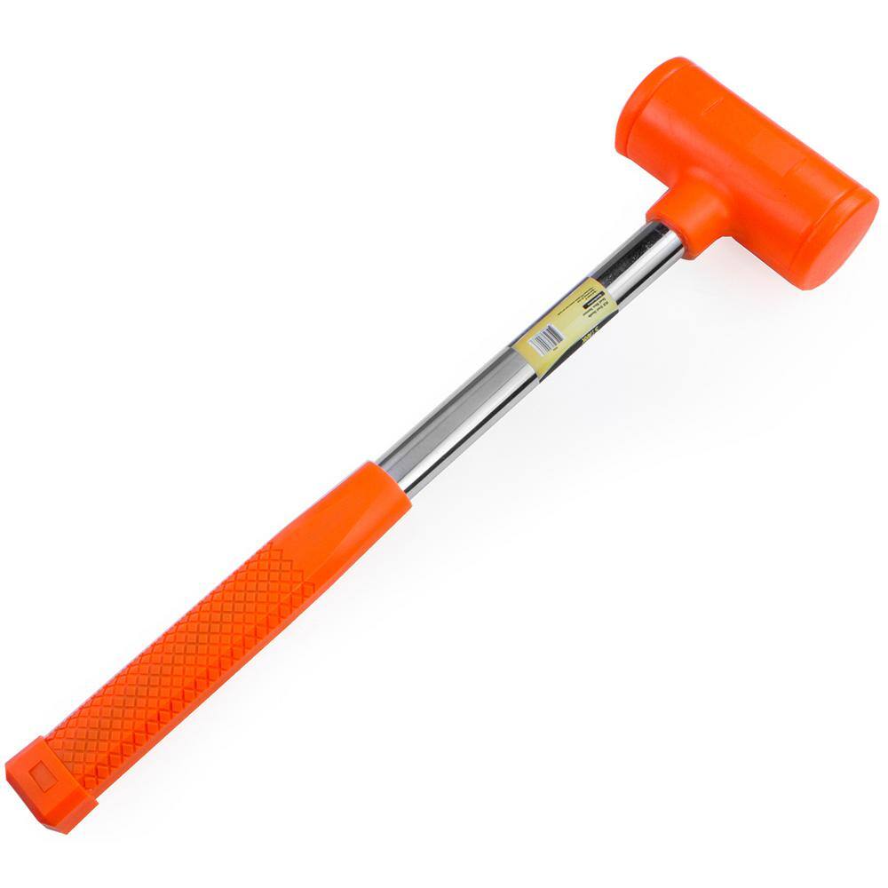 Stark 20 in. 96 oz. 6 lbs. Dead Blow Shock Absorbing Hammer with Steel Handle 15154-H1