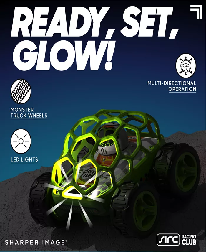 Sharper Image Orbit Tumbler Glow-in-The-Dark All-Terrain Rover Toy