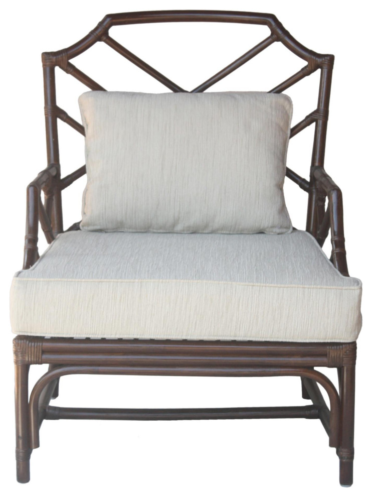 Kara Rattan Accent Arm Chair   Contemporary   Armchairs And Accent Chairs   by New Pacific Direct Inc.  Houzz