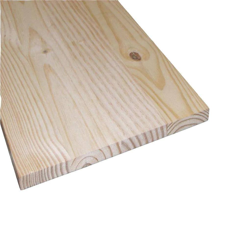 34 in. x 16 in. x 4 ft. S4S Laminated Spruce Panel Common Softwood Boards 1001255003