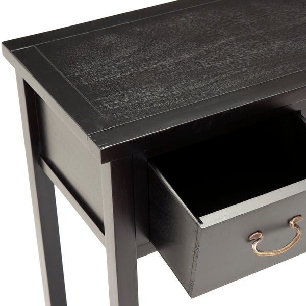 SAFAVIEH Cindy Black Console Table - 39.4