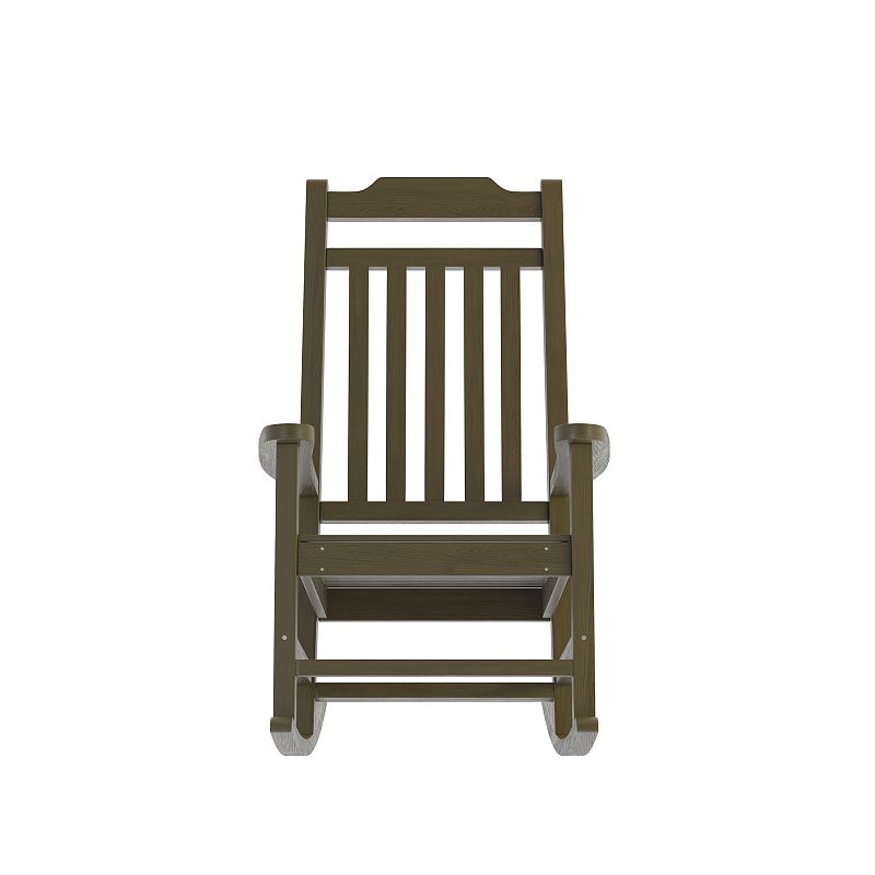 Flash Furniture Winston All-Weather Rocking Chair