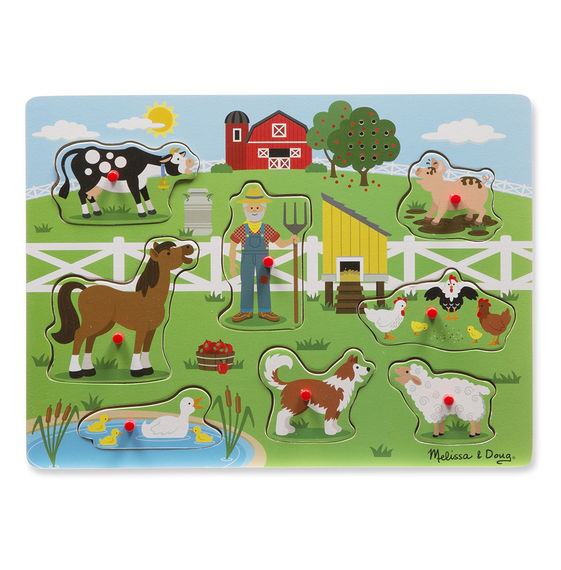 Melissa & Doug: Old MacDonald's Farm Sound Puzzle