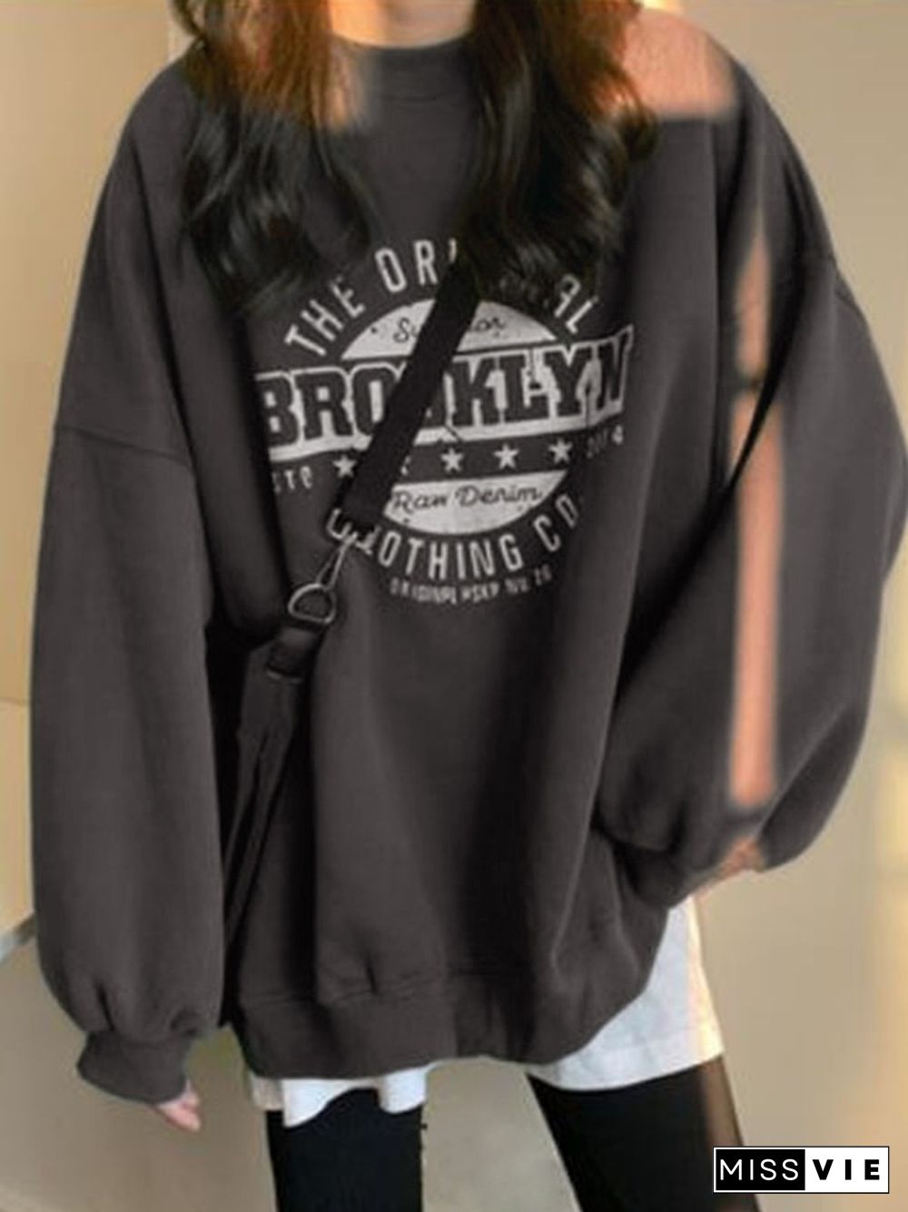 Brooklyn Graphic Crew Sweatshirt