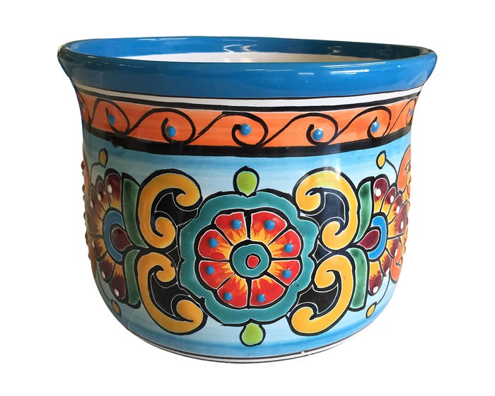 Avera Talavera Italian Planter 7 inch APG418070