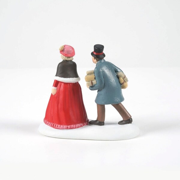 Dicken'S Village Last Minute Holiday Shopping Christmas Figurine