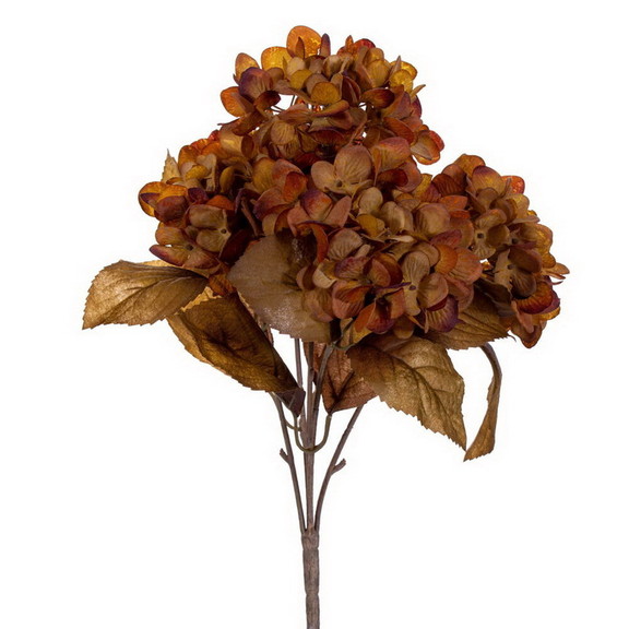 Vickerman 16.5 Cream Hydrangea Bush 2/Bag