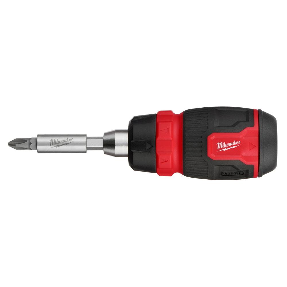 Milwaukee 8-in-1 Ratcheting Compact Multi-Bit Screwdriver 48-22-2913 from Milwaukee