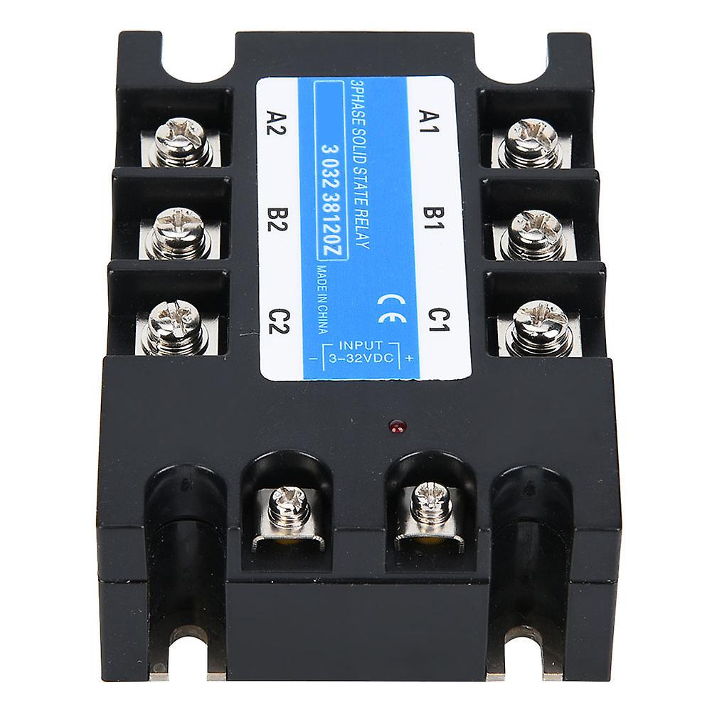 Three Phase Solid State Relay 3-32vdc Input Dc-ac Electrical Equipment For Cnc Machineryberm-3 032 38120z120a