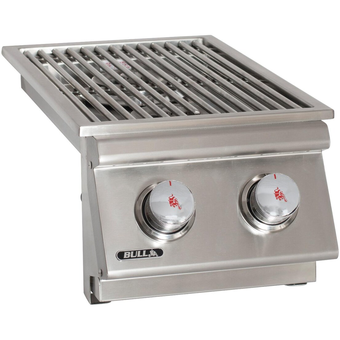 Bull Built-In Propane Gas Double Side Burner W/ Stainless Steel Lid