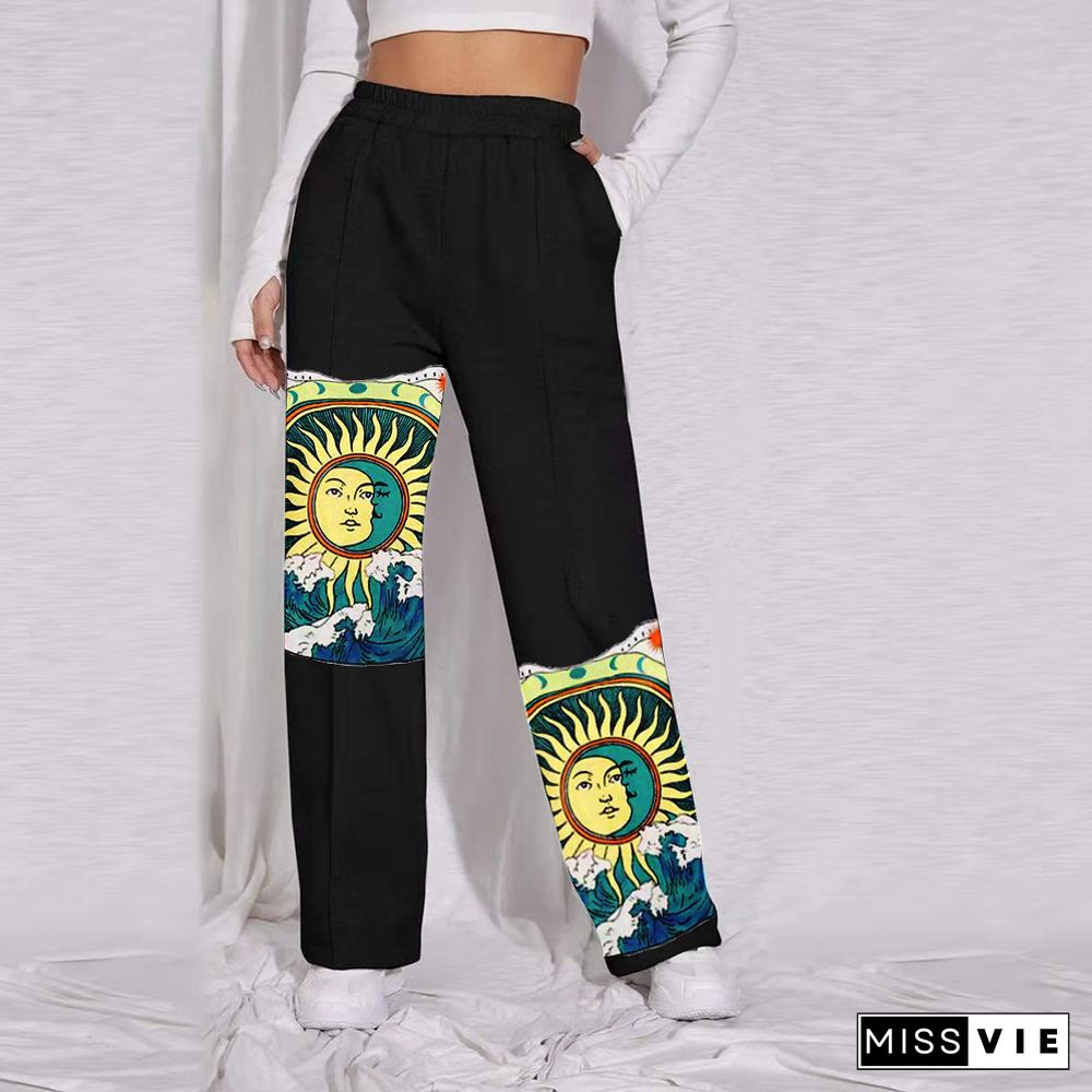 Fashion Casual Printed Trendy Sweatpants