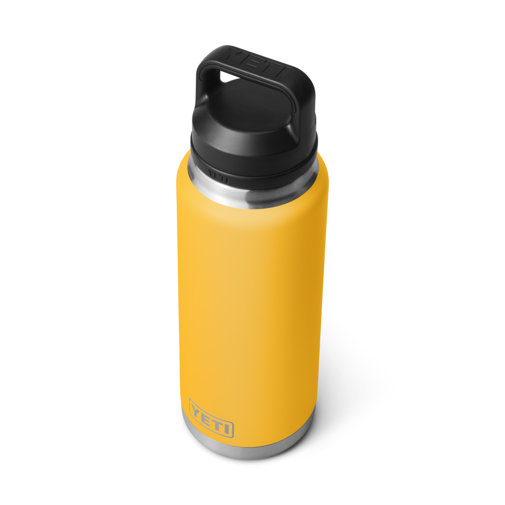 Yeti Rambler 36oz Bottle with Chug Cap Alpine Yellow