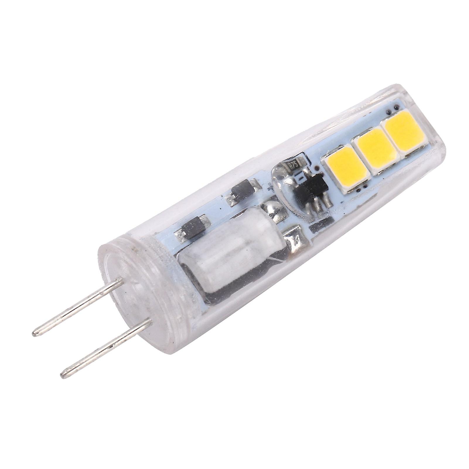 2W 200LM 2835 G4 Bulb AC/DC 12V Mini PC Lamp Bulb for Home Chandelier Ceiling LampsNatural Light 4000‑4500K