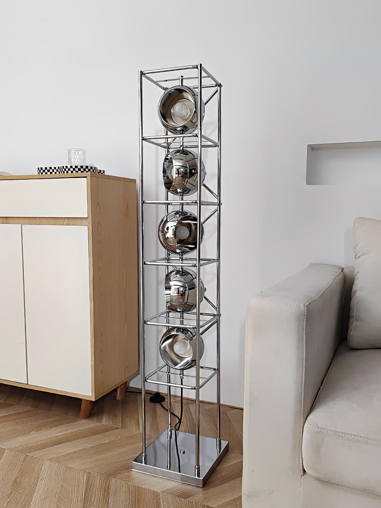 Tower of Spheres Floor Lamp