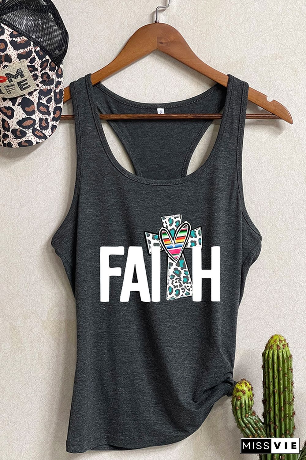 Faith Sleeveless Tank Top Wholesale