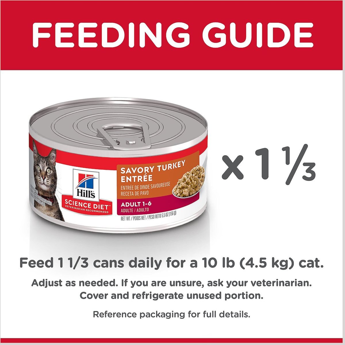 Hill's Science Diet Adult Savory Turkey Entree Canned Cat Food