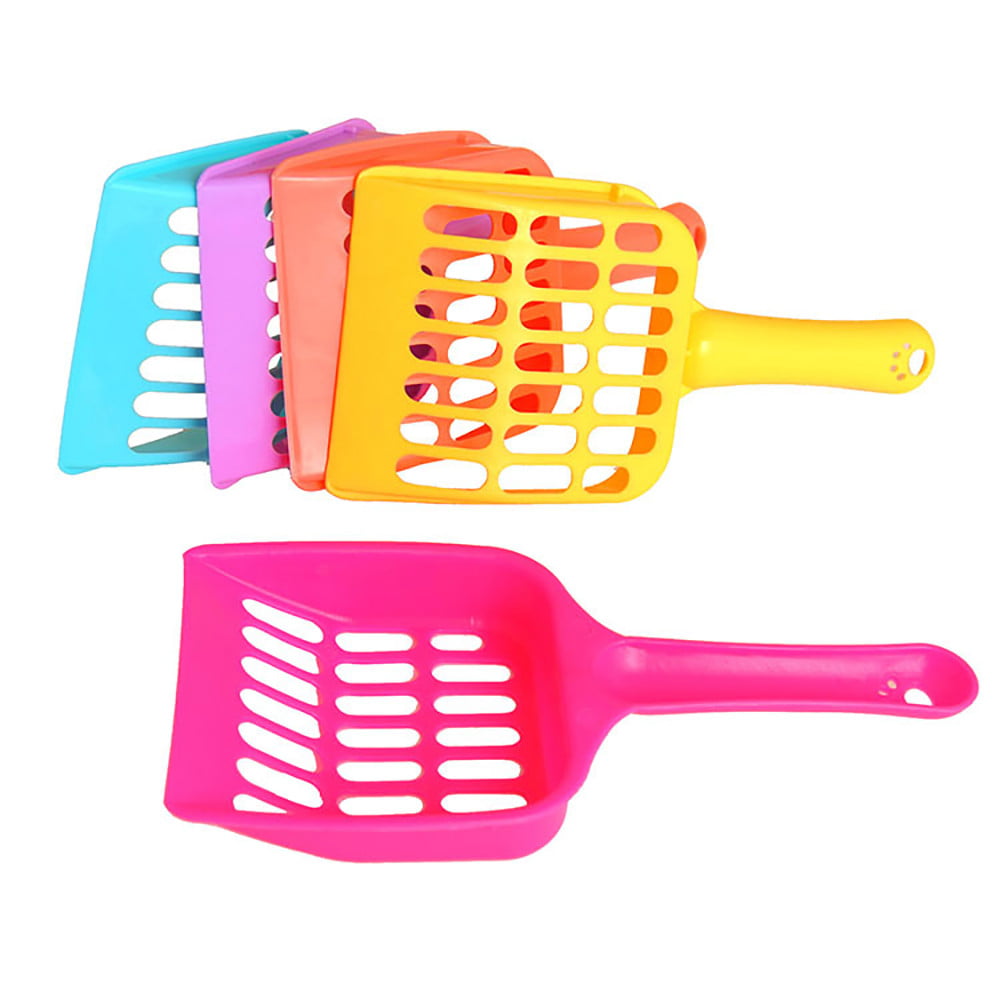 Pet Others Cat Plastic Pet Shovel Sand Scoop Waste Dog Puppy Litter Hollow Out Food Spoons