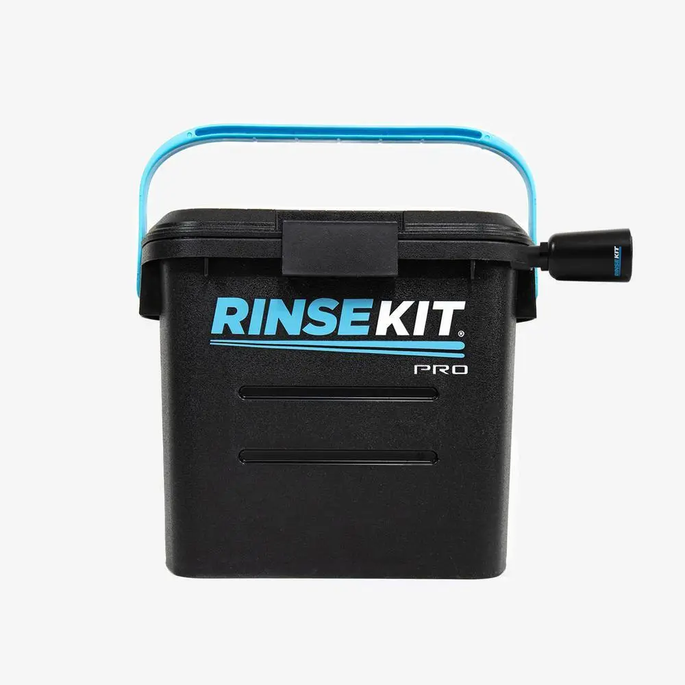 RinseKit 3.5 Gal. Portable Shower plus Touchless Auto Nozzle Bundle RKPROBNDL