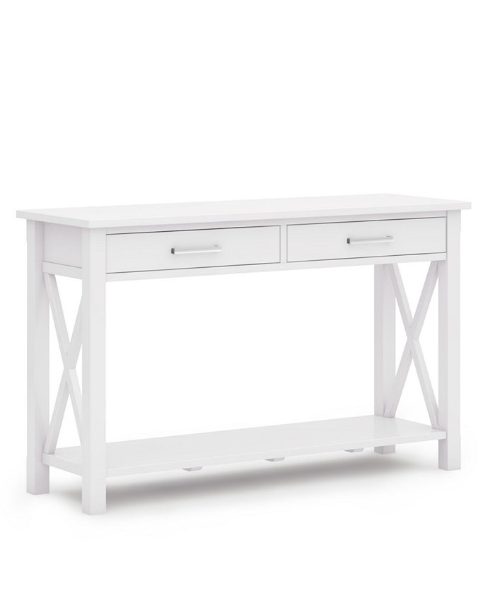 Simpli Home Kitchener Solid Wood Console Sofa Table