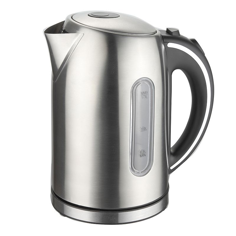 MegaChef 1.7-Liter Stainless Steel Electric Tea Kettle