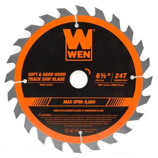 WEN 6.5 in. 24-Tooth Carbide-Tipped Track Saw Blade BL6501