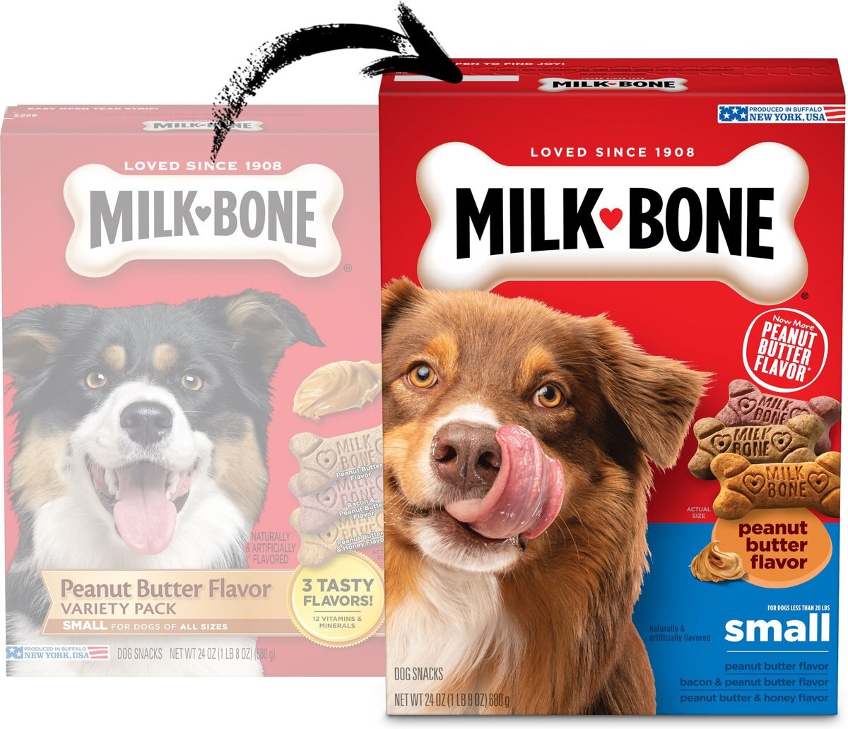 Milk-Bone Small Peanut Butter Flavor Variety Dog Treats