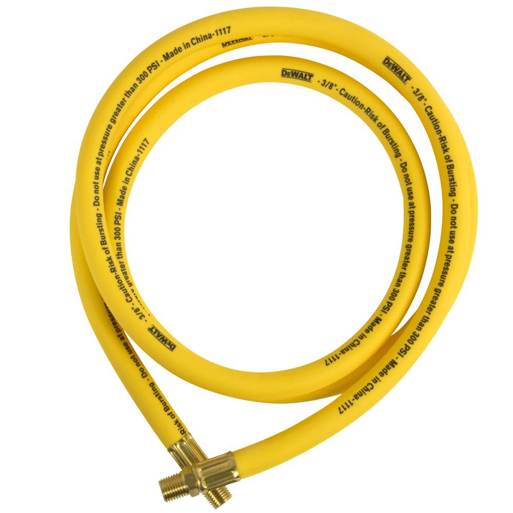 3/8 in. x 6 ft. Premium Hybrid Lead-in Air Hose ;