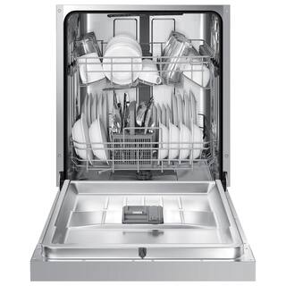  24 in. Front Control Tall Tub Dishwasher in Stainless Steel with Stainless Steel Tub ADA Compliant 52 dBA DW60R2014US