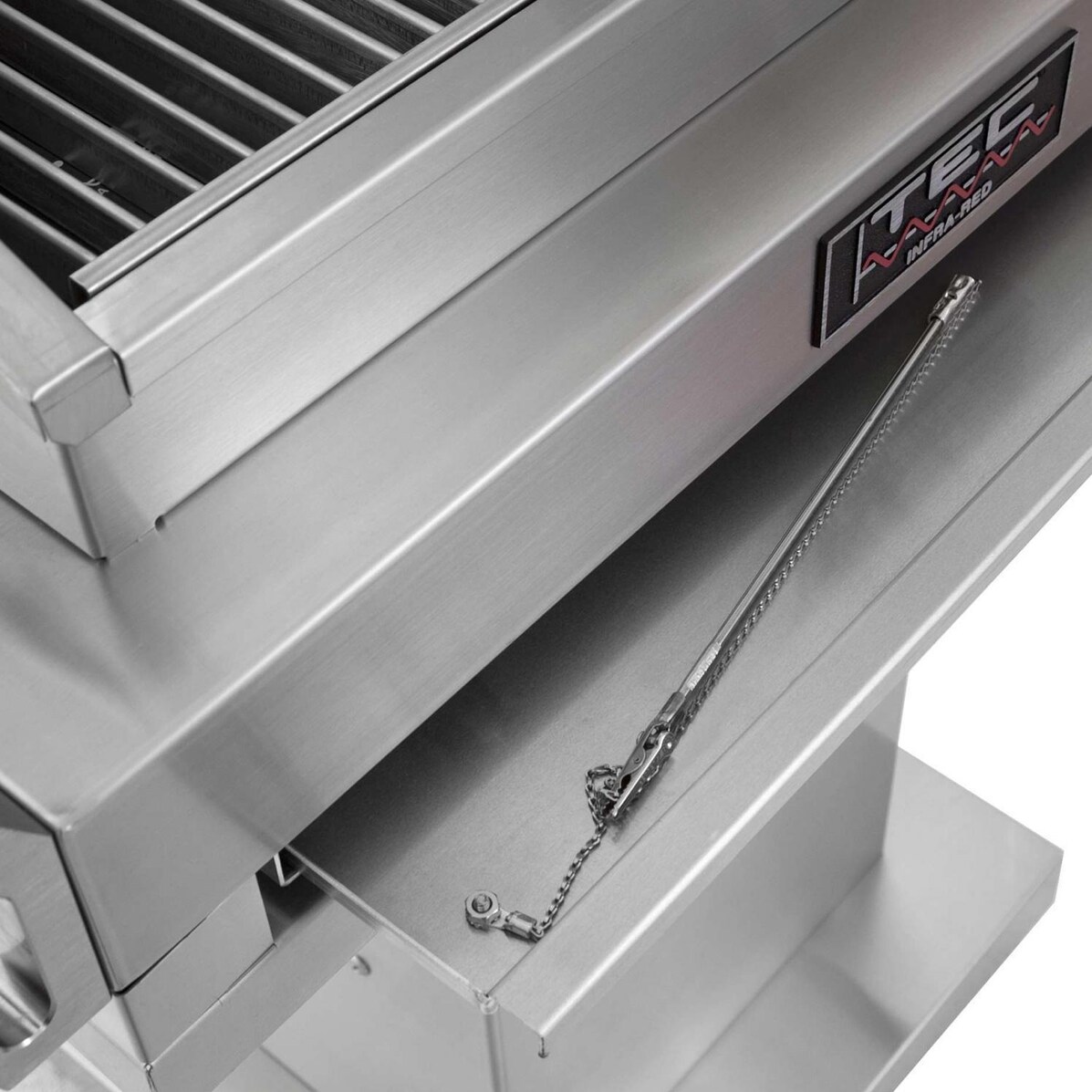 TEC G-Sport FR Infrared Propane Gas Grill On Stainless Pedestal