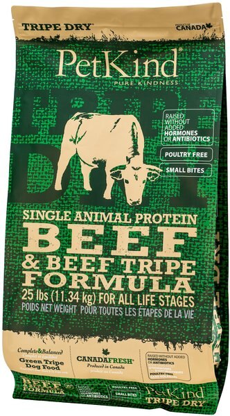 PetKind Beef Tripe Dry Dog Food