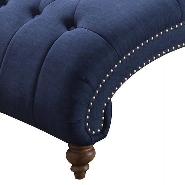 Yarmouth Upholstered Tuffted Chaise Lounge