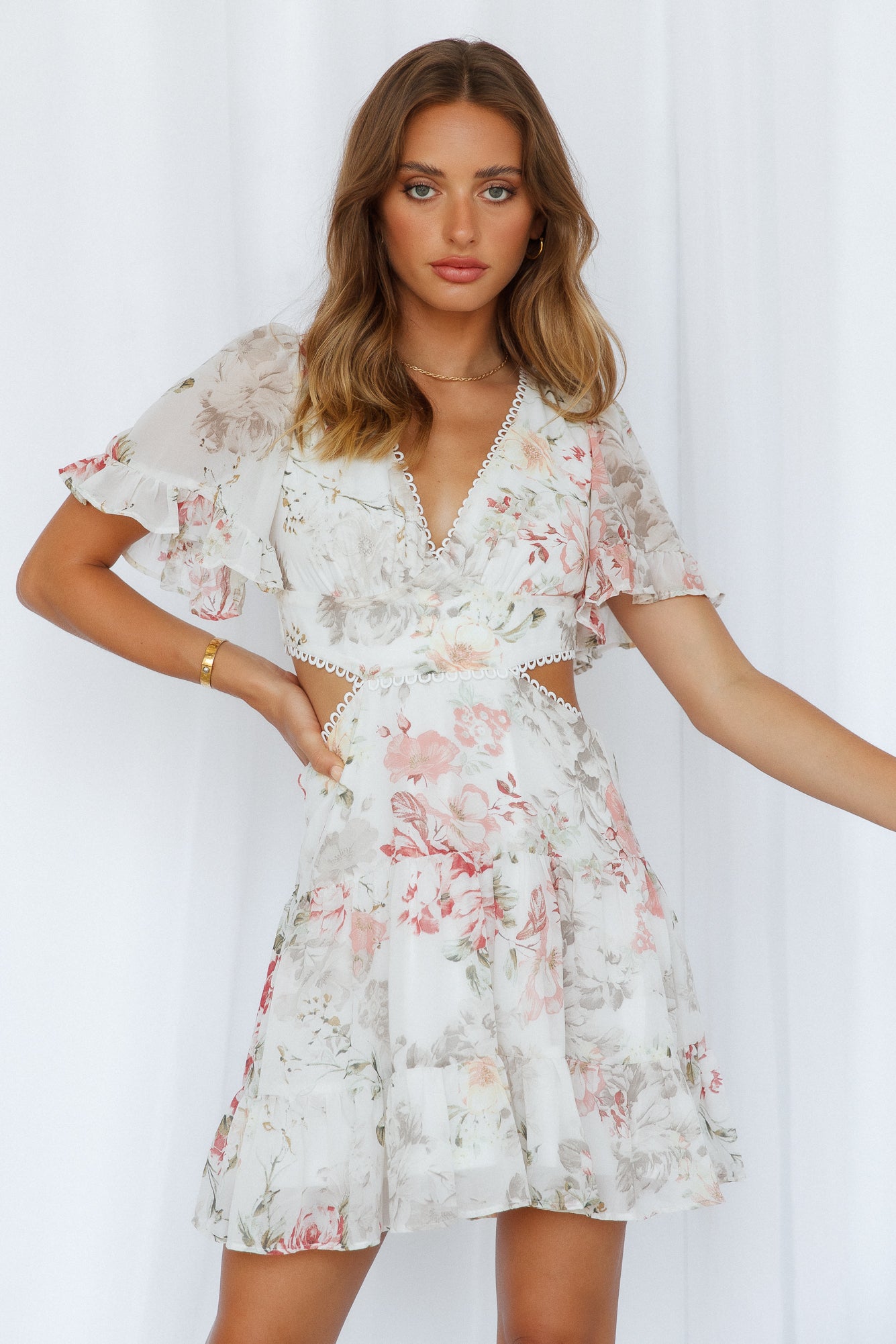 Flowers For Days Dress Pink