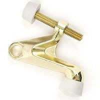 Amerock Heavy Duty Hinge Pin Door Stop   Brass Pla...