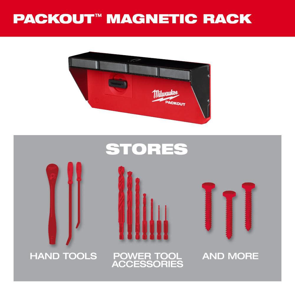 Milwaukee PACKOUT Magnetic Rack 48-22-8346 from Milwaukee