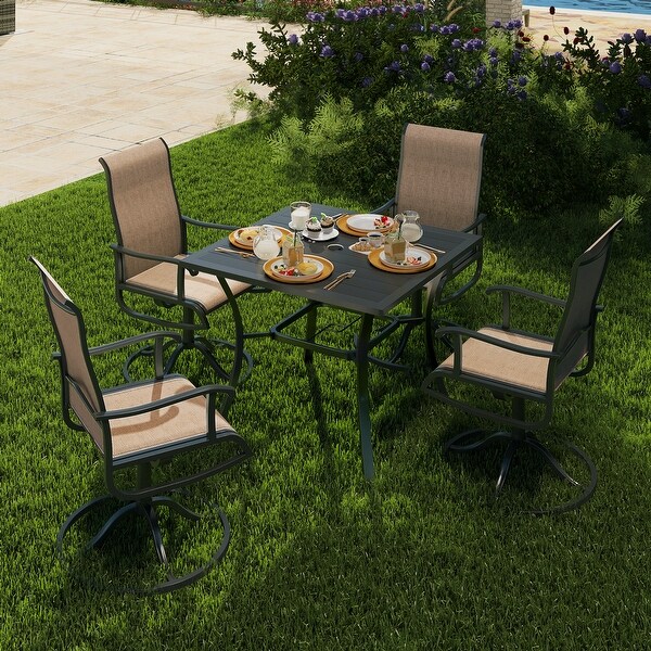 Moasis Outdoor Metal Dining Table